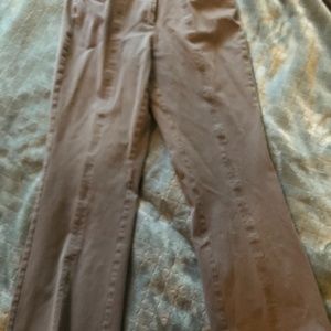 Brown/kaki Casual Pants with pockets size 12